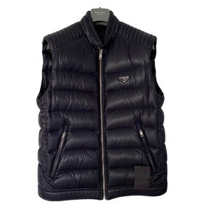Prada Men’s Vest Gilet - Navy Blue